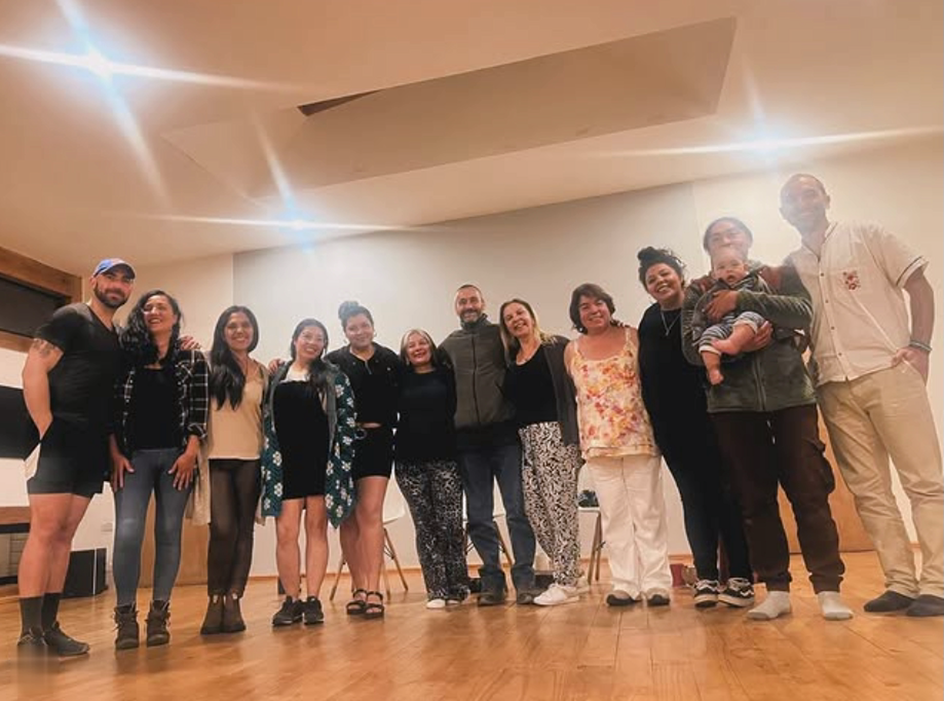 Grupo de un Taller de Constelaciones Familiares en Curarrehue